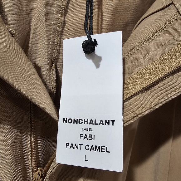 Non Chalant Fabi Wide Leg Pant - Camel - Picture 6 of 7